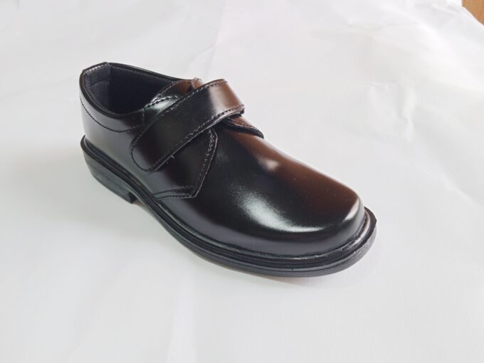 Boys Black School Shoes [S]