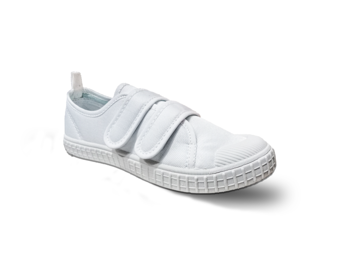 Imported White PT School Shoes